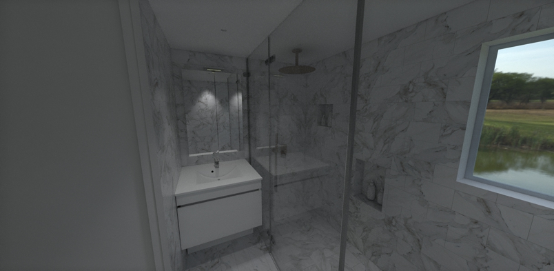 Salle de bain, vue d'ensemble
