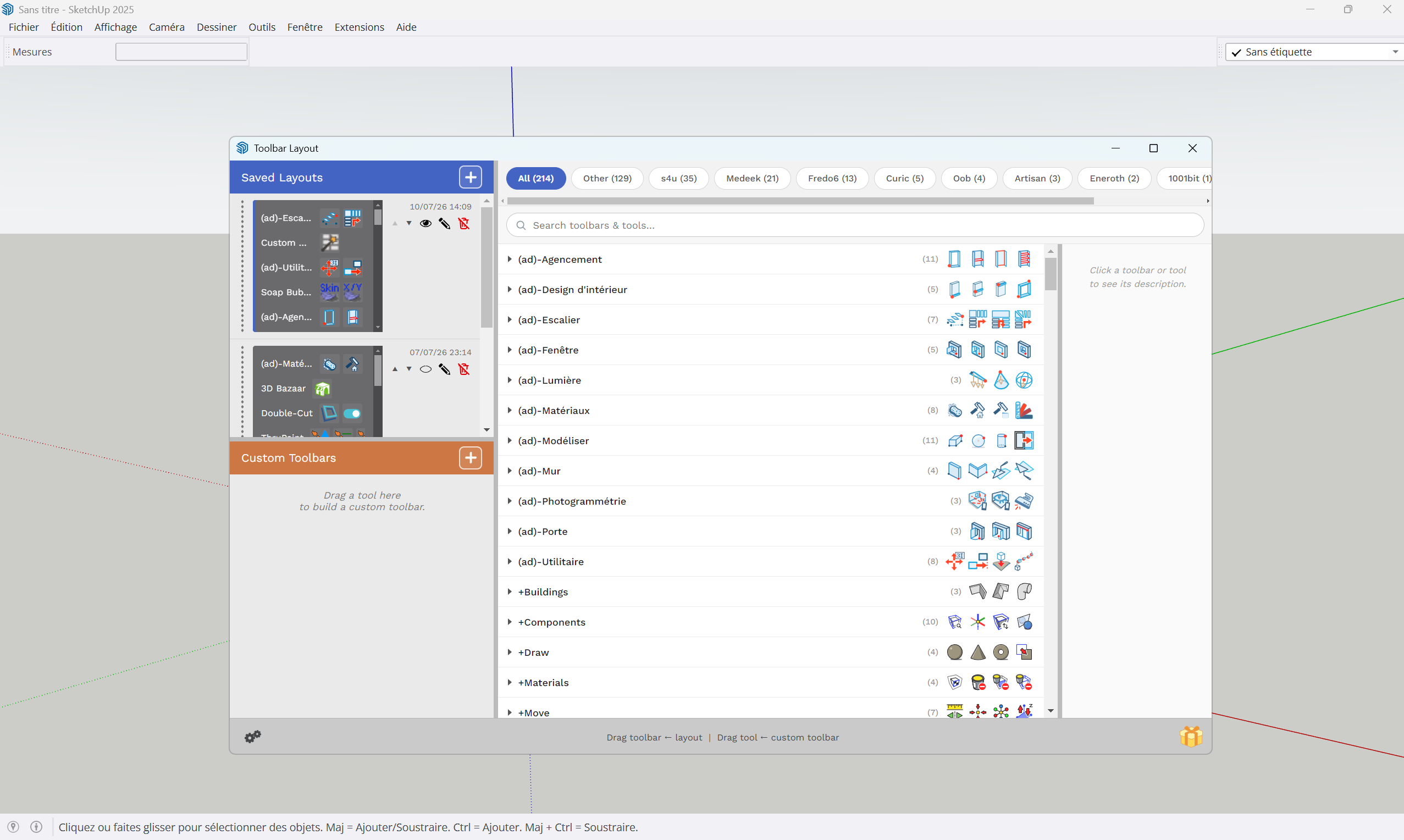 Toolbar Layout